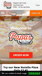 Mobile Screenshot of papasfastfood.co.uk